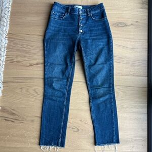 Anine Bing Frida button fly jeans sz 27